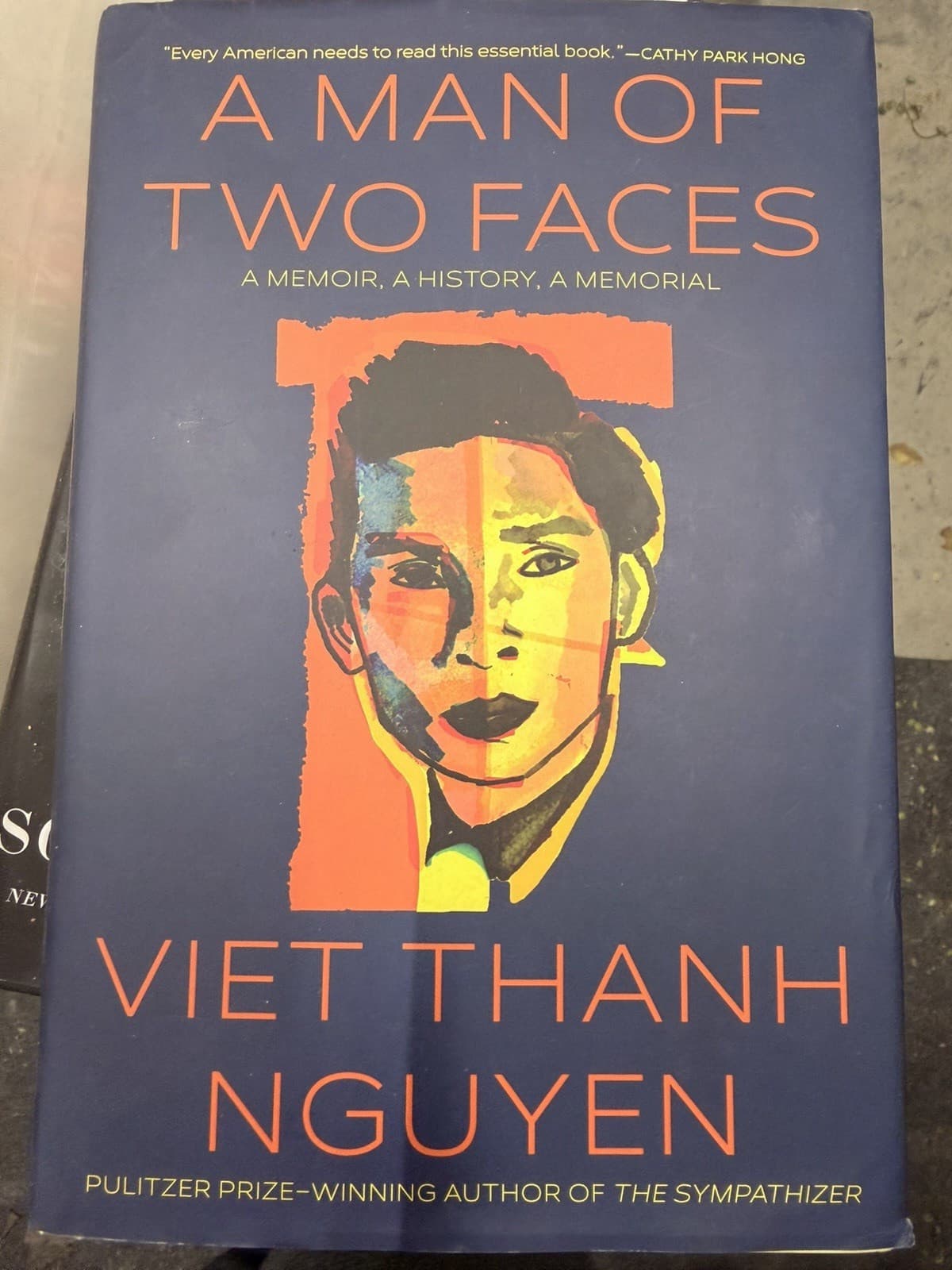 Viet Thanh Nguyen Man of Two Faces Hardcover 1st Ed 2023 w/ Dust Jacket Illus