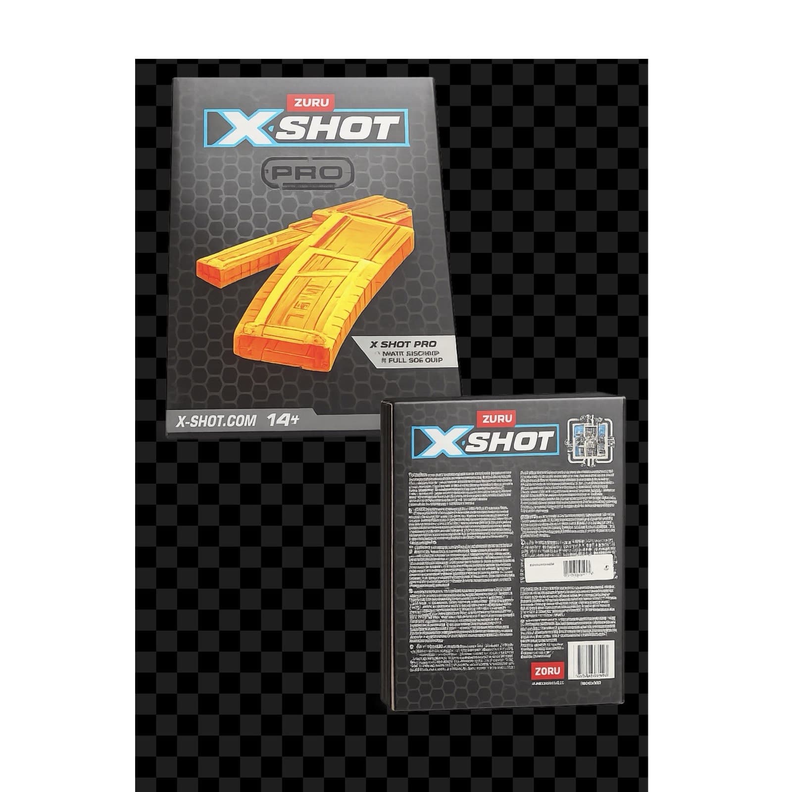 ZURU X-Shot Pro Dart Gun Magazine Accessory Compatible with X-Shot Pro, Age 14+