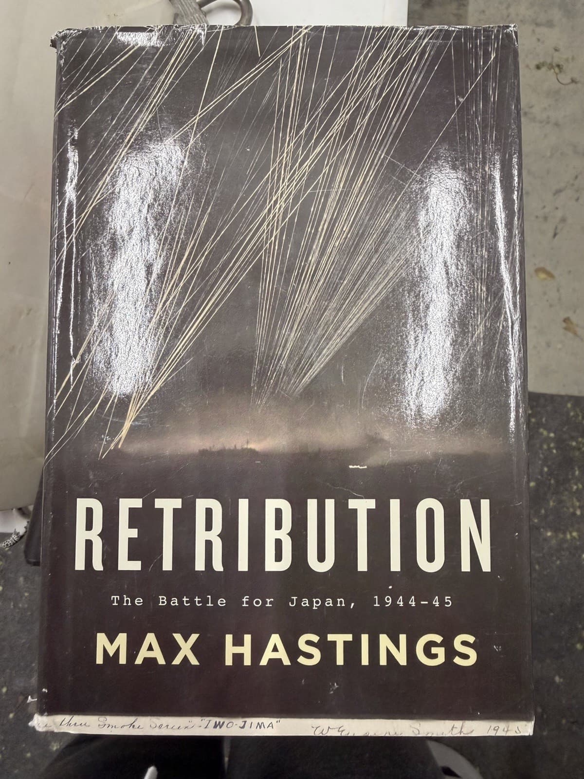 Max Hastings Retribution Battle for Japan Hardcover Book Club Ed Knopf 2007