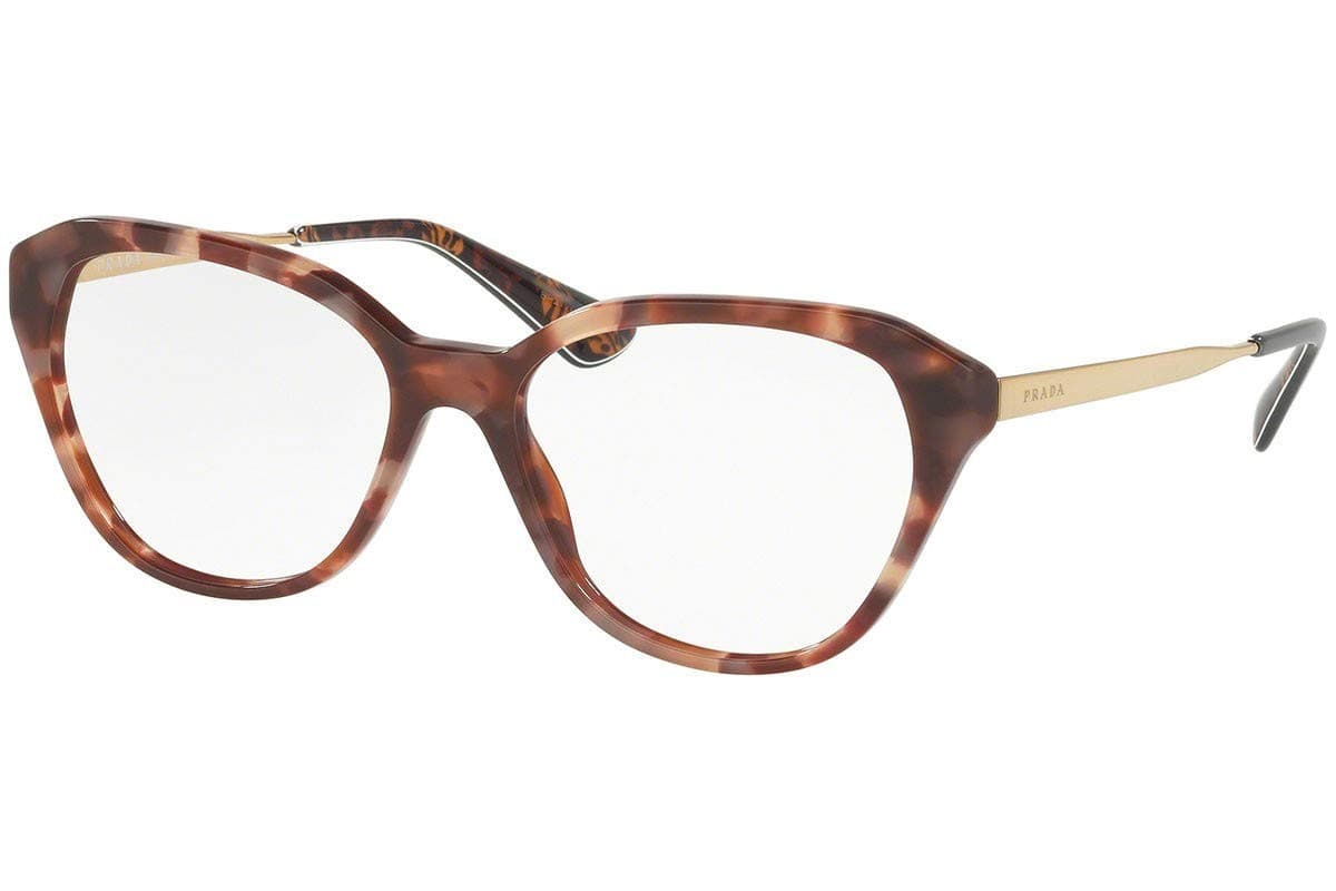 Prada 28S 28 UE0-1O1 52 28SV Pink Havana 52-16-140 Eyeglasses - Image 1