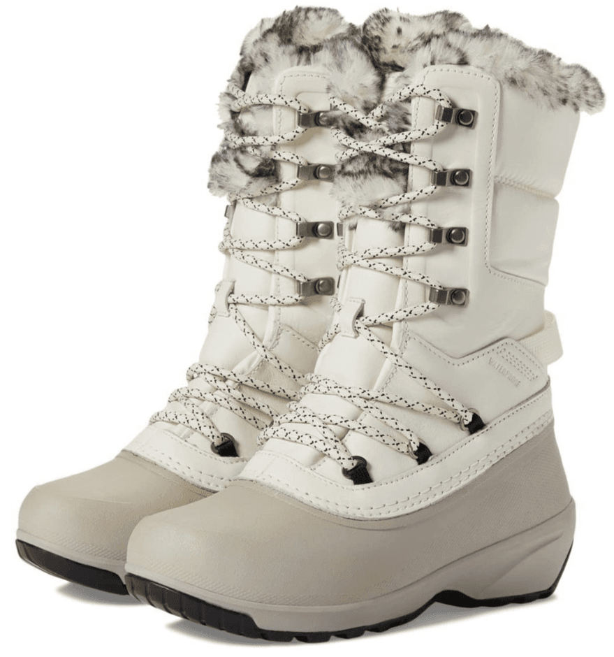 The North Face Shellista IV Luxe Waterproof Gardenia White/Silver Grey 10.5 M - Image 1