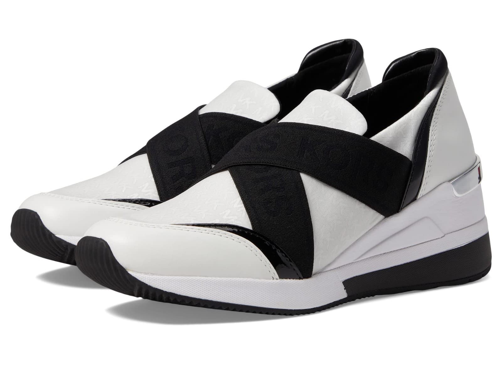Michael Kors Woman's Sneakers Shoes Geena Slip-On Trainer Optic White 8 M - Image 1