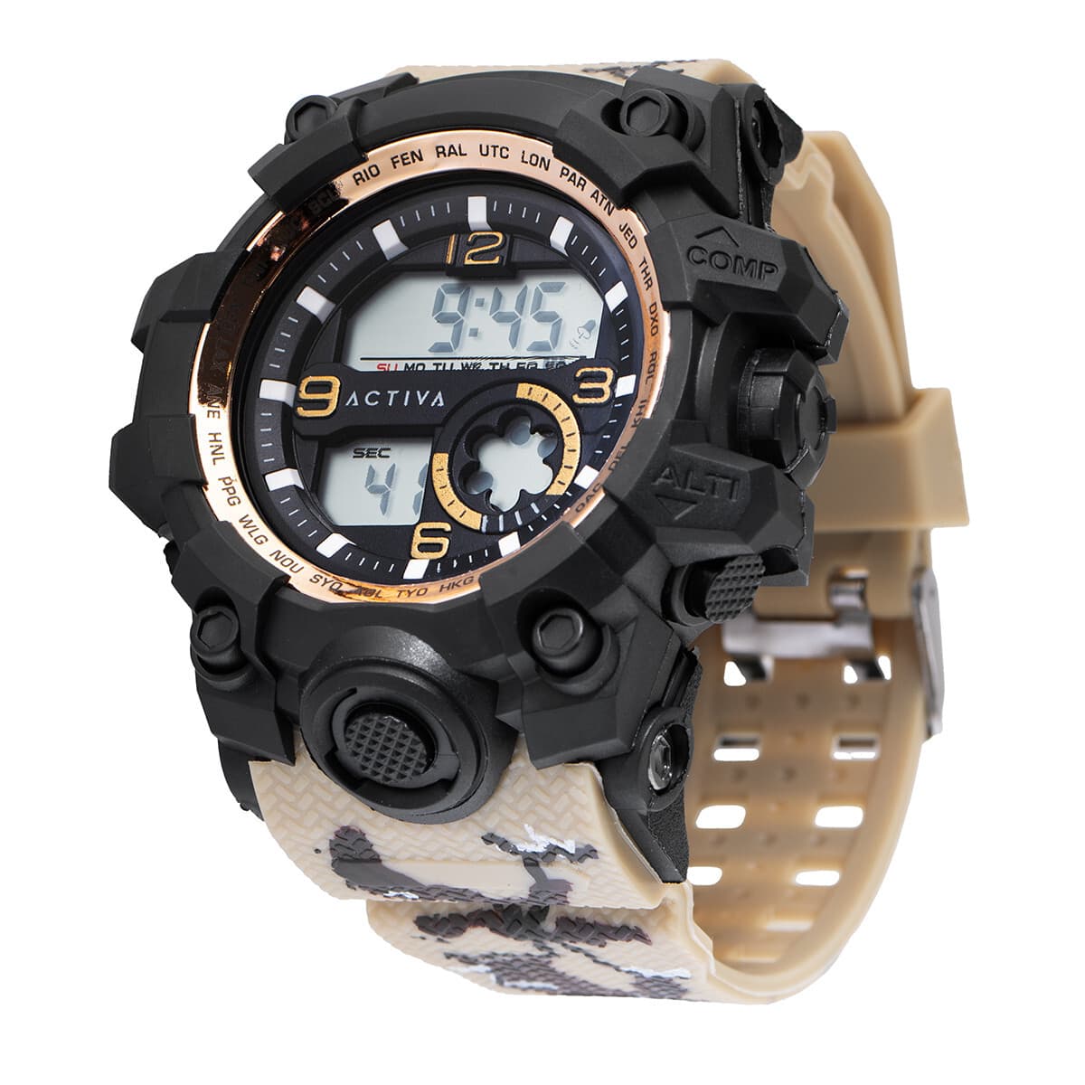 Activa X Invicta Men's Watch - 54.5mm, Tan (ACW435-005) - Image 1