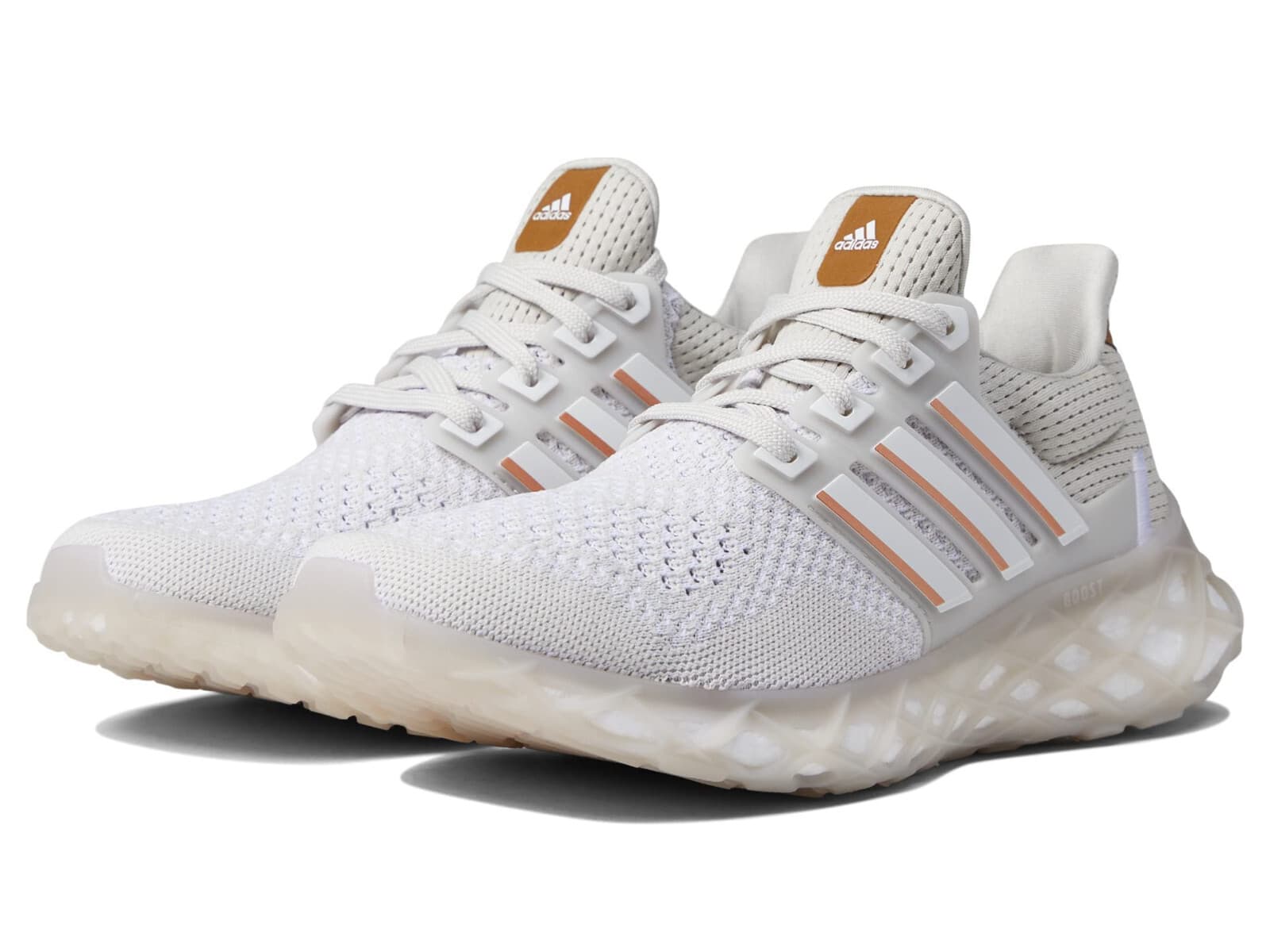 Adidas UltraBoost WEB DNA WMN Running Shoes Grey One White/Copper Metallic 9.5US - Image 1