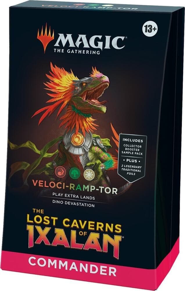 MTG - Veloci-Ramp-Tor - Lost Caverns of Ixalan Commander Deck - Velociramptor - Image 1