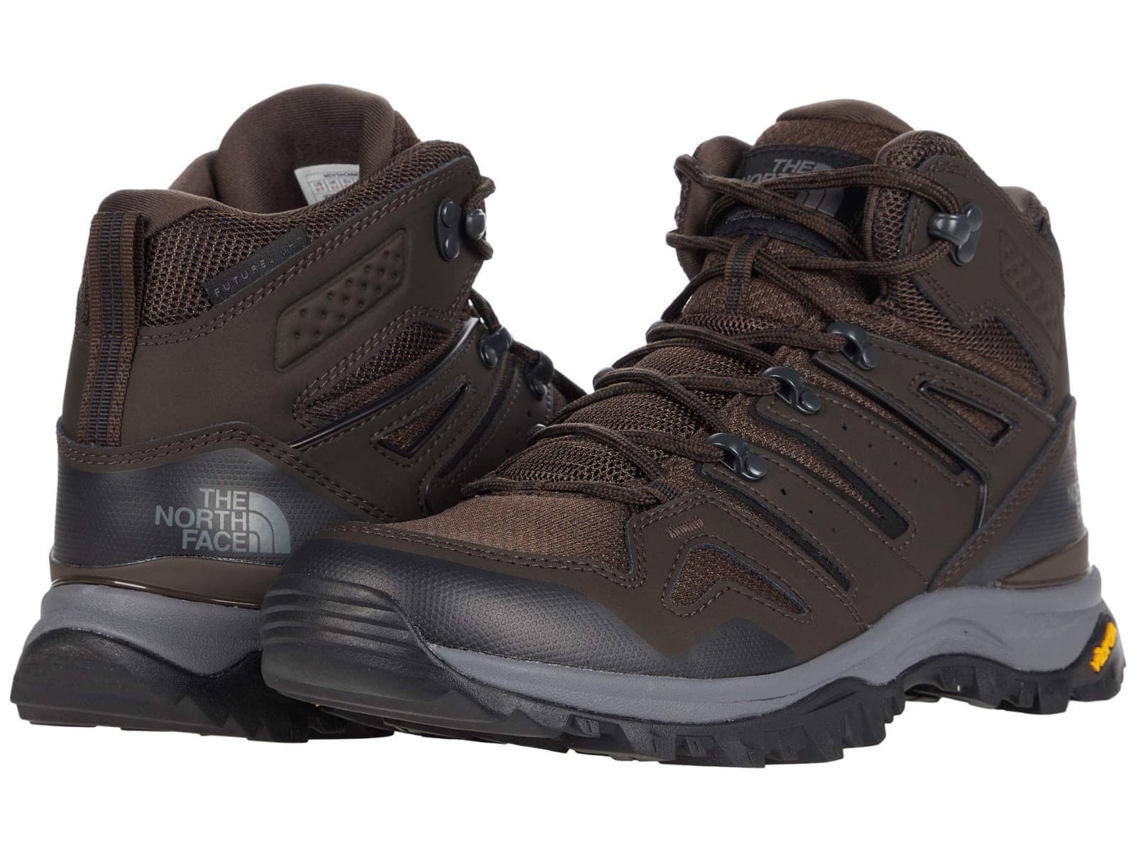The North Face Men's Hedgehog Mid Futurelight Boot Coffee Brown TNF Black 12.5 M - Image 1