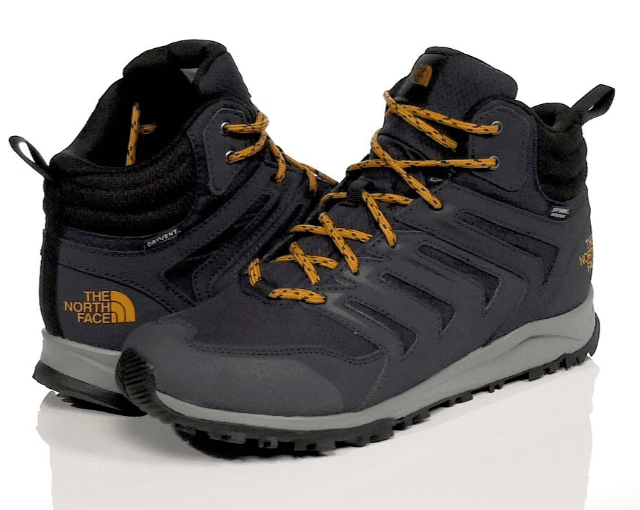 THE NORTH FACE Men's Venture Fasthike II Mid WP Aviator Navy/Citrine Yellow, 9.5 - Image 1
