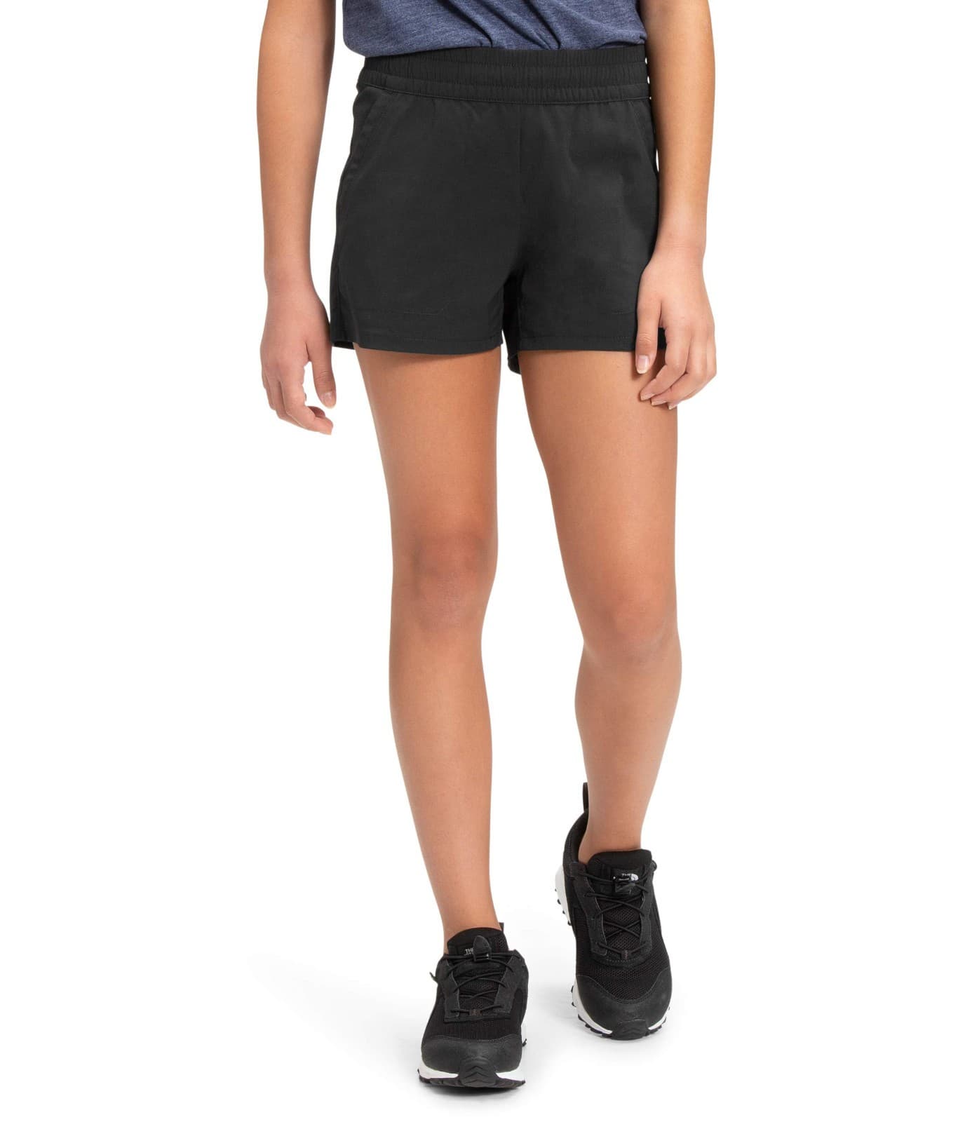 THE NORTH FACE Girls' Aphrodite 3.0 Short, TNF Black, Small 7/8 - Image 1