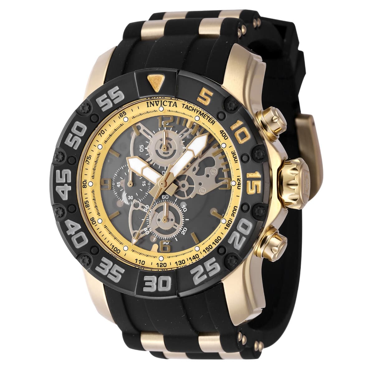 Invicta Racing JM Limited Edition Men's Watch - 48mm. Black. Gold 48065 - Image 1