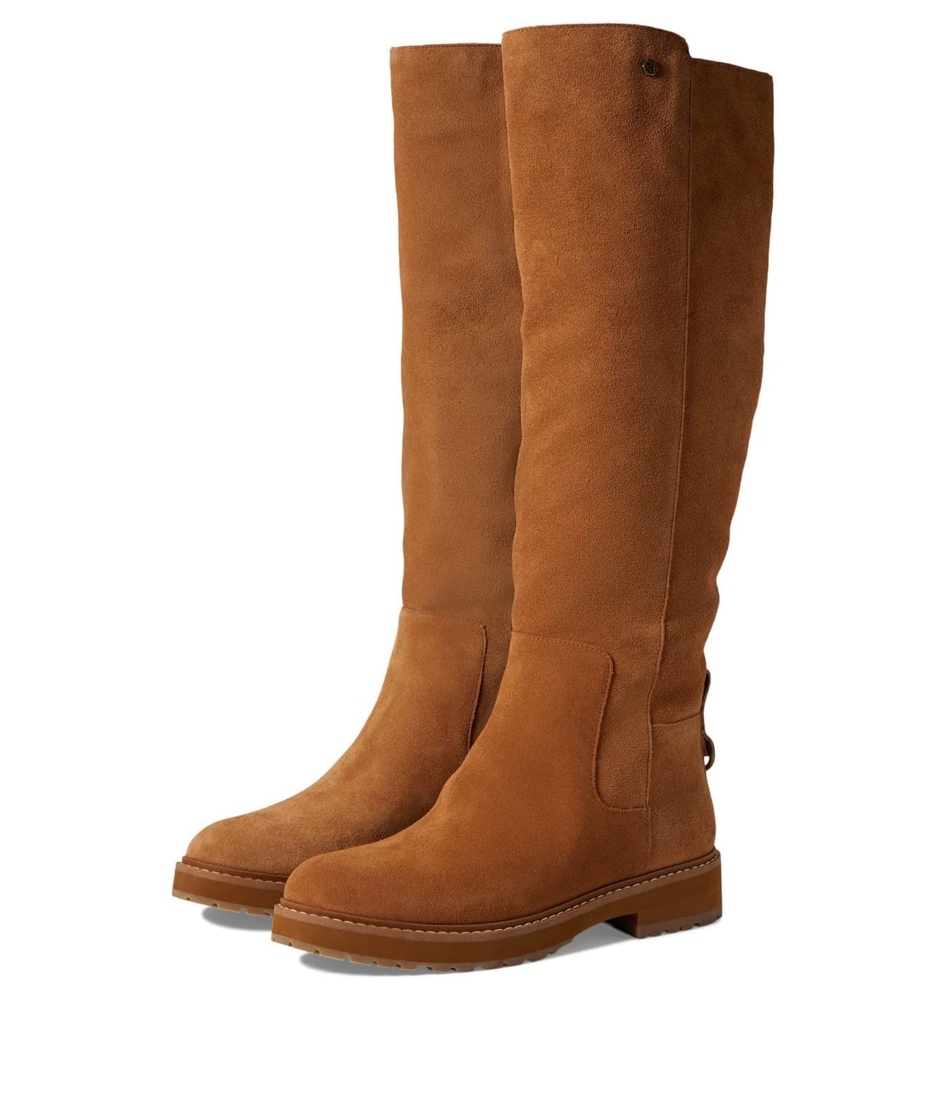 Cole Haan Waterproof Greenwich Tall Boot Golden Honey Suede/Antique size 9 M - Image 1