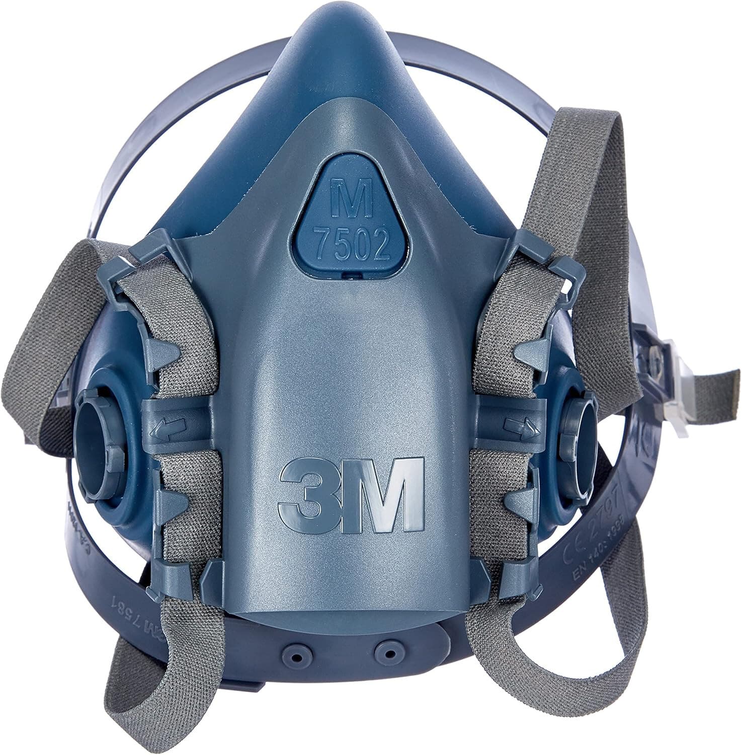 3M Medium 7502 Series Half Face Air Purifying Reusable Respirator Protection USA - Image 1
