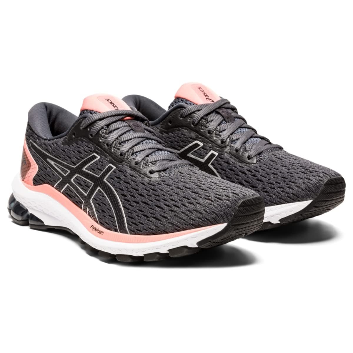 ASICS GT-1000 9 Women's Running Shoes Size 8.5 M Carrier Grey/Black - Image 1