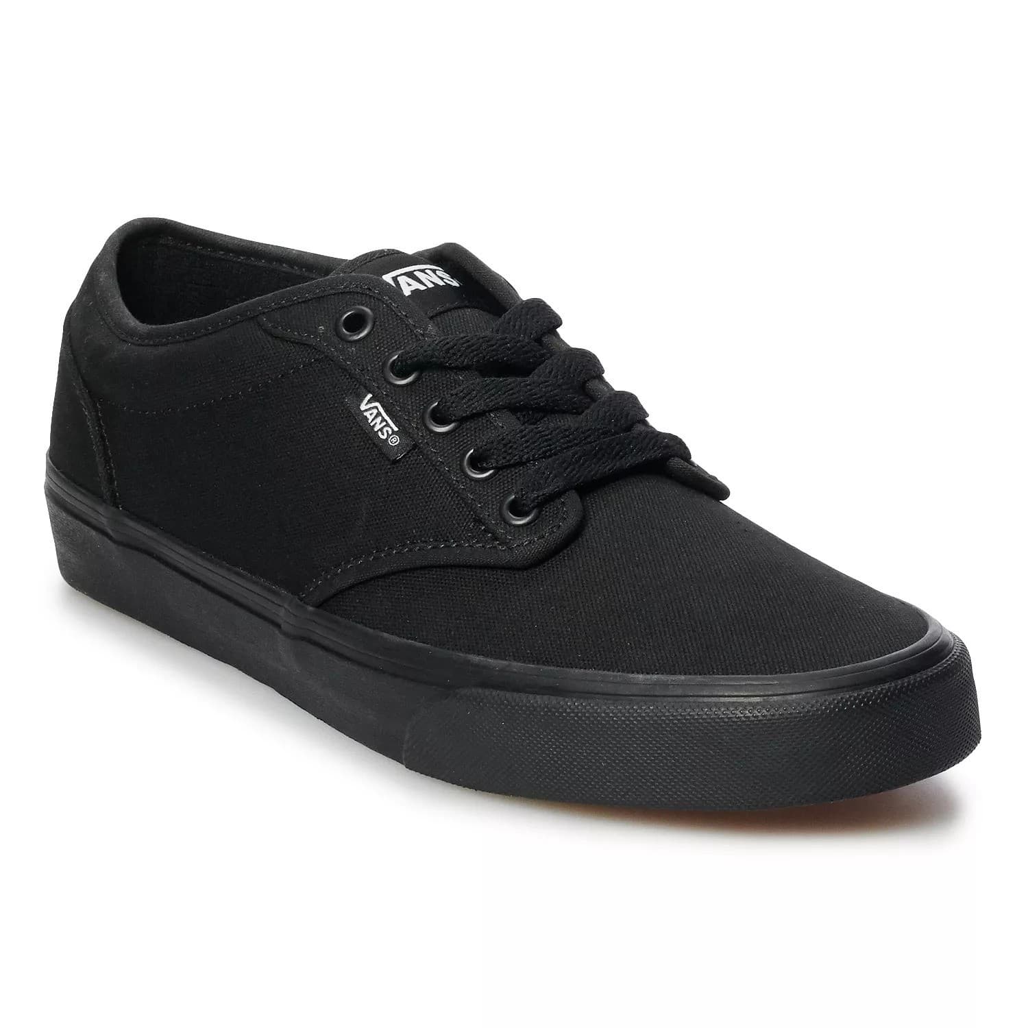 Vans Atwood Black Canvas Men's Skate Shoes - size 8 M - Image 1