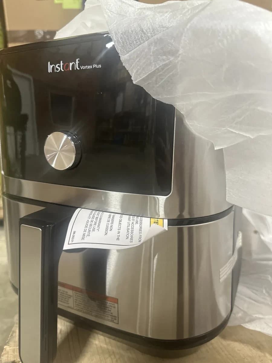 Vortex Plus 6QT XL Stainless Steel Air Fryer - 6-in-1 for Effortless Cooking - Image 1
