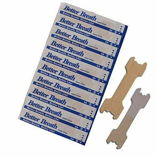 120 strips Better Breathe Large Size Tan Nasal strips