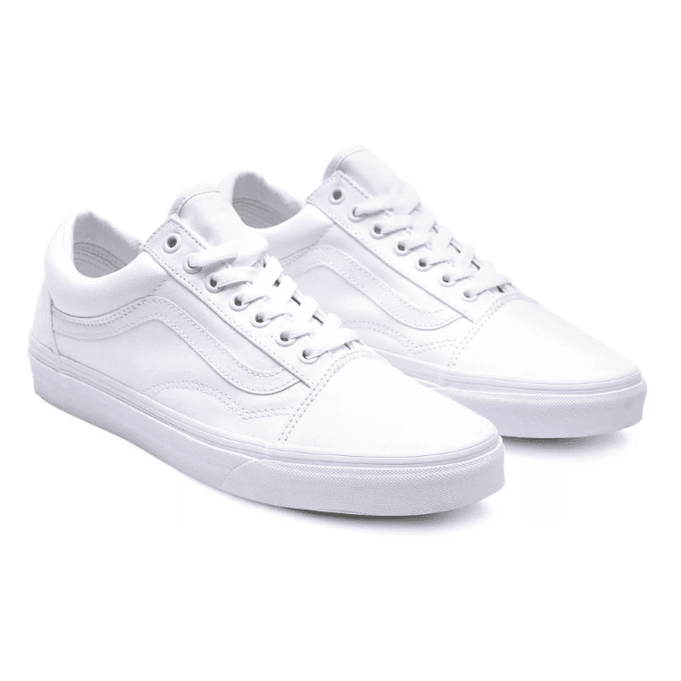 Vans UA Old Skool platform Shoes ,True White, Men's 10, Women's 11.5 - Image 1