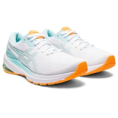 ASICS GT-1000 11 Women's Running Shoes White/Clear Blue Size 8 US - Image 1