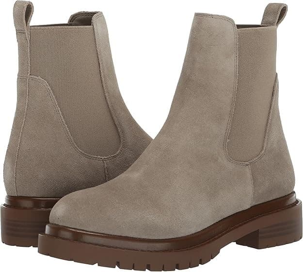 Steve Madden Women's Lysette Chelsea Boot Oatmeal Suede, Size 10 M - Image 1