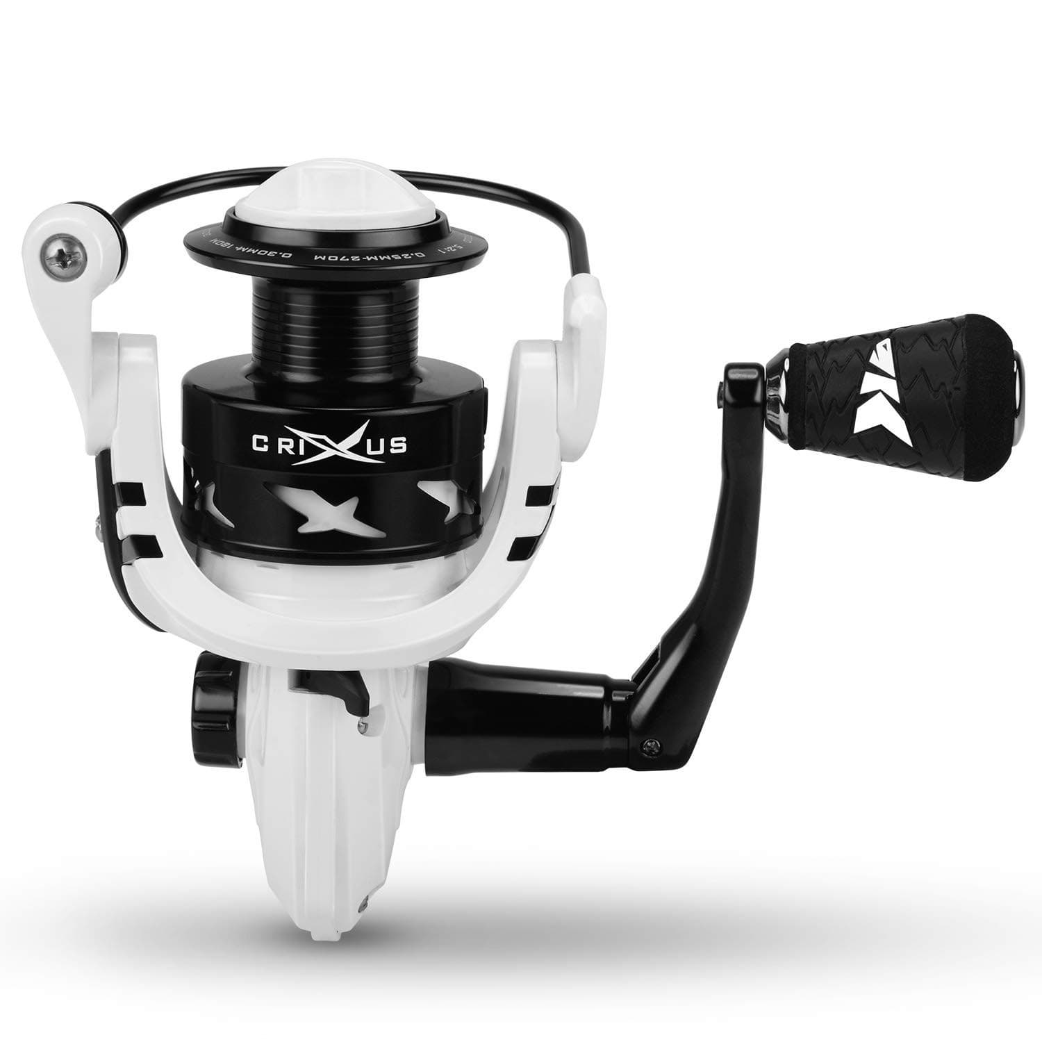 KastKing Crixus Spinning Reel Size 3000 17.5LBs Max Drag Fishing Reel White - Image 1