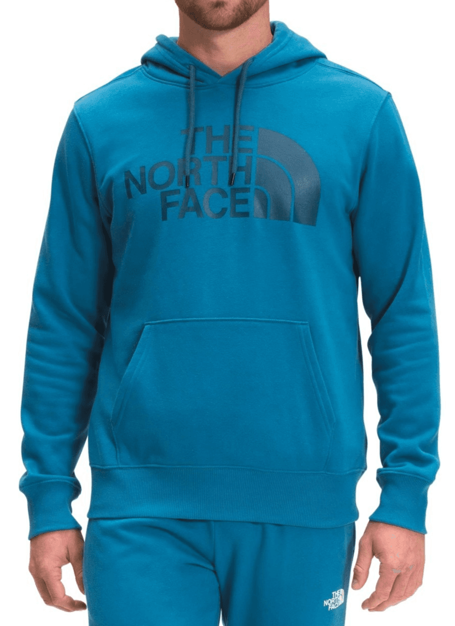 THE NORTH FACE Men's Half Dome Pullover Hoodie Banff Blue Size M - Image 1
