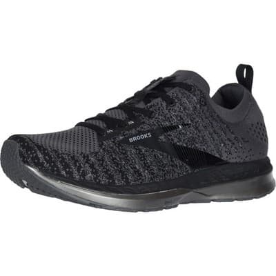 Brooks Mens Bedlam 2 Running Shoe - Ebon Size 8 Ebony/Black/Grey - Image 1