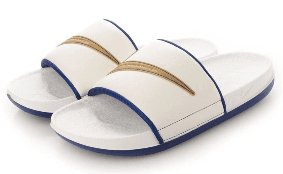 Nike Offcourt Slide Sail Metallic Gold DH8081-100 Men's Slipper 10 M - Image 1