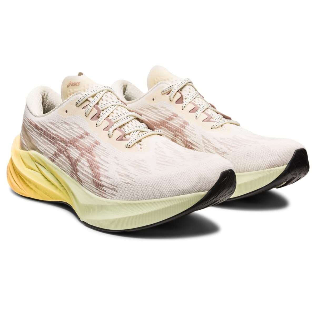 ASICS Men's NOVABLAST 3 Running Shoes, 11.5 M, Cream/Fawn Tested - Image 1