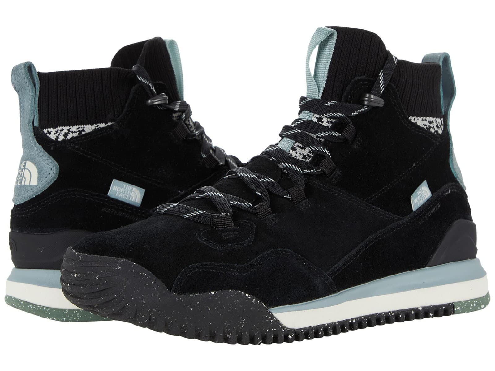 The North Face Back-To-Berkeley III Sport WP Women Shoes Black/White size 9 M - Image 1