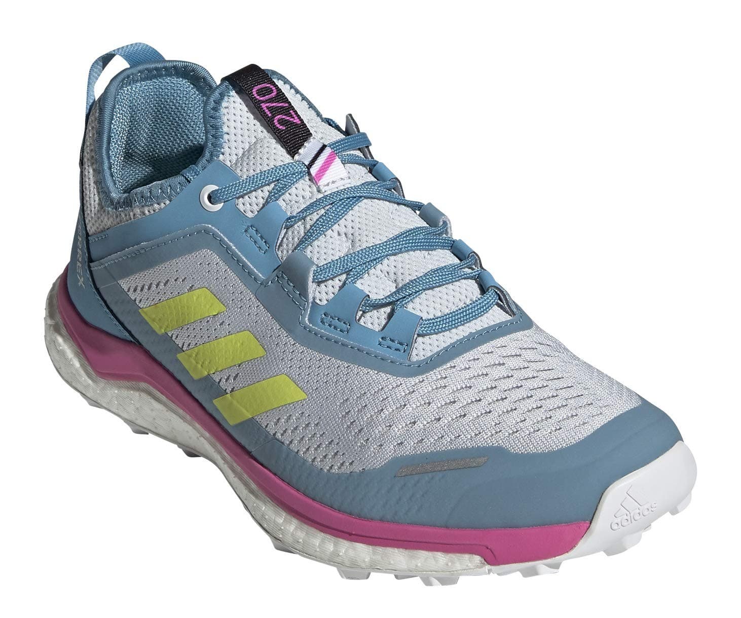 Adidas Terrex Agravic Flow Womens Shoes 9.5 Hazy Blue Running Lace-Up Sneaker - Image 1