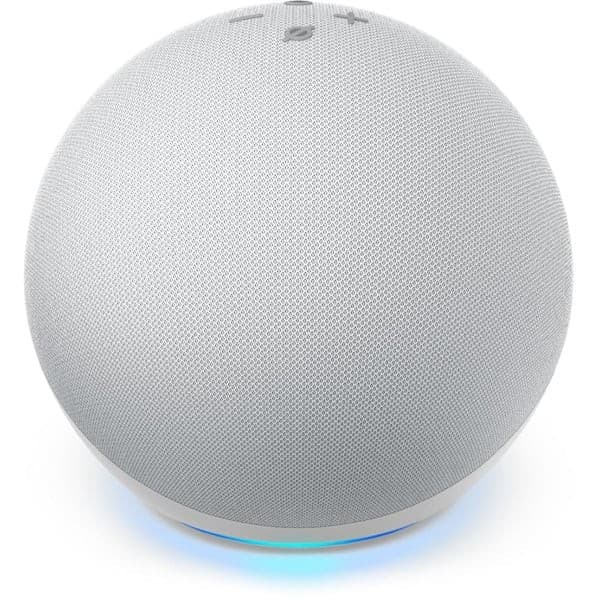 Echo (4Th Gen) | with Premium Sound, Smart Home Hub, and Alexa | White - Image 1