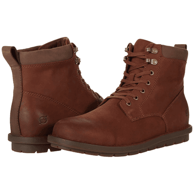 BORN Sean Brown Full Grain Men's Boot Leather 12 M - Image 1