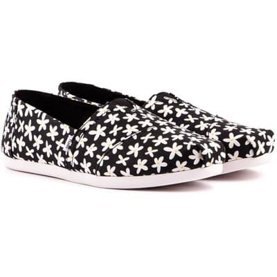 Toms Alpargata daisies comfort casual summer flats New Size 8 - Image 1