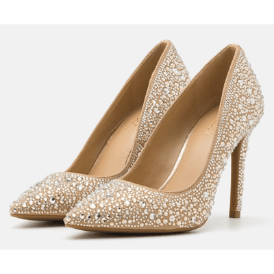 Michael Kors Alina Flex High Pump Women's High Heel Pale Gold 6.5 M - Image 1