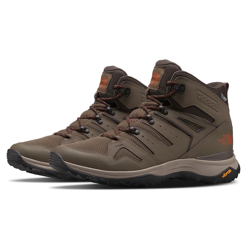 The North Face Men's Hedgehog Fastpack II Mid WP Boot Brown Black 9.5 M - Image 1