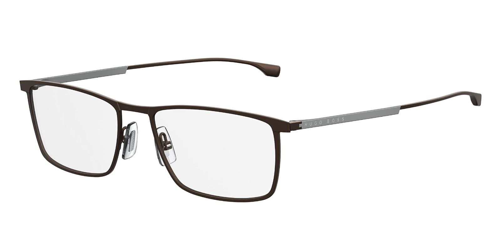 Hugo Boss Demo Rectangular Men's Eyeglasses BOSS 0976 04IN 57 - Image 1