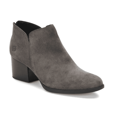BORN Womens Remo Grey Suede Ankle Boots Size 8.5 M - Image 1