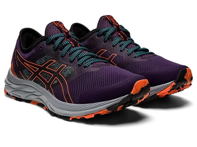 ASICS Woman Gel-Excite Trail Running Shoes Night Shade/Nova Orange 9.5 B (M) - Image 1