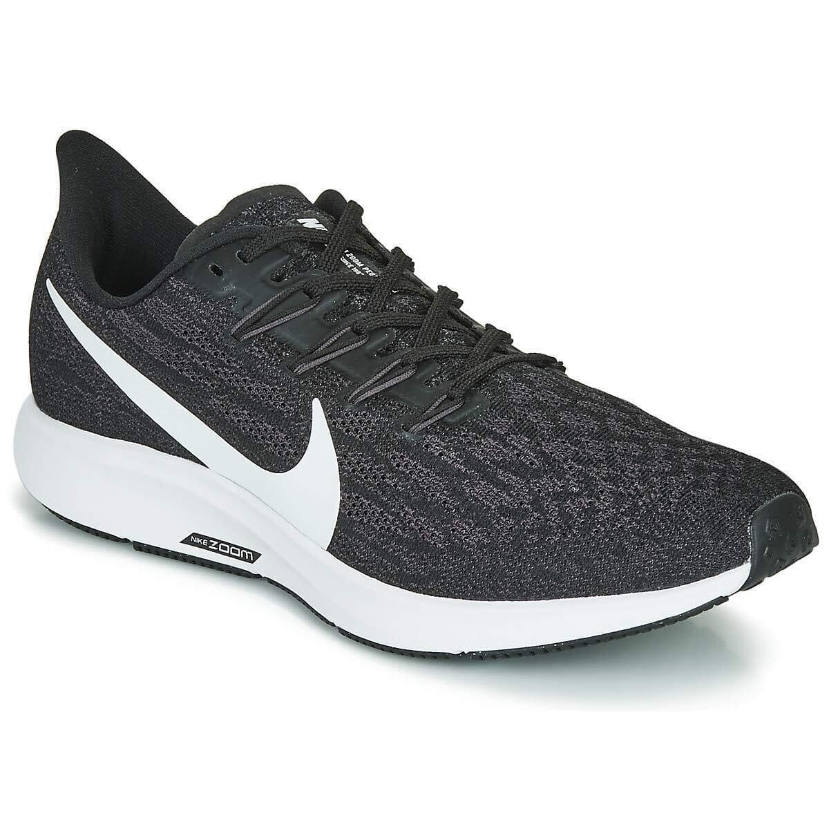 Nike Air Zoom Pegasus 36 Women's Shoes Black/White/Thunder Grey 11.5 extra wide - Image 1