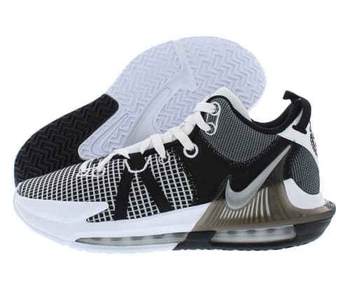 Nike Lebron Witness VII DM1123 100 White Black Basketball Sneakers Shoes 9.5 US - Image 1