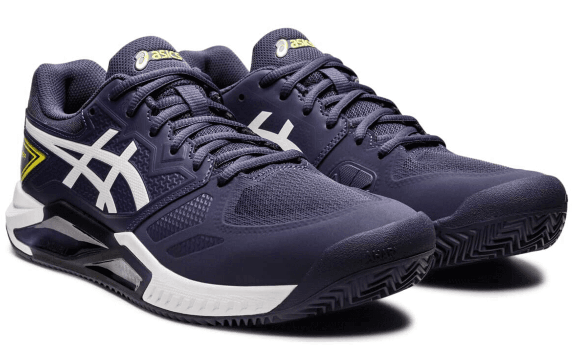 Mens Asics GEL-CHALLENGER 13 Running Shoes CLAY Indigo Fog/White 10 D (M) - Image 1