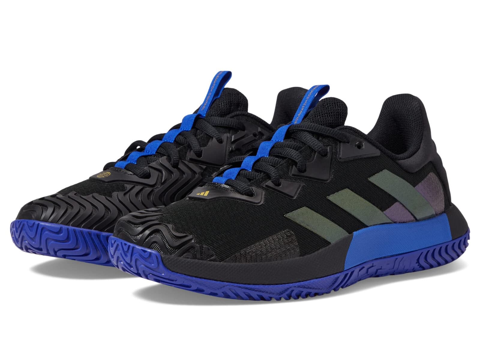 Adidas SoleMatch Control Men's Black/Black/Lucid Fuchsia 11.5 D (M) - Image 1
