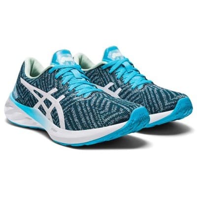 ASICS Women's Roadblast Running Shoes, Aquarium/White Size 8 - Image 1