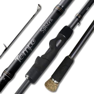 Spinning Fishing Rod Fuji Reel Seat Carbon Fiber Pole Sensitive Action 6.6 - Image 1