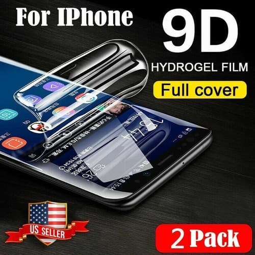 2PCS Hydrogel Screen Protector For iPhone 13/pro12/11/8/7/6+/X/XS/XR Pro Max SE - Image 1