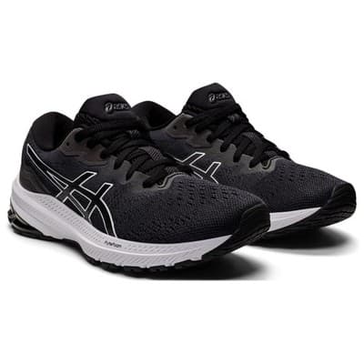 ASICS GT-1000 11 Women's Running Shoes Black/White 1012B196-001 Size 8.5 Wide - Image 1