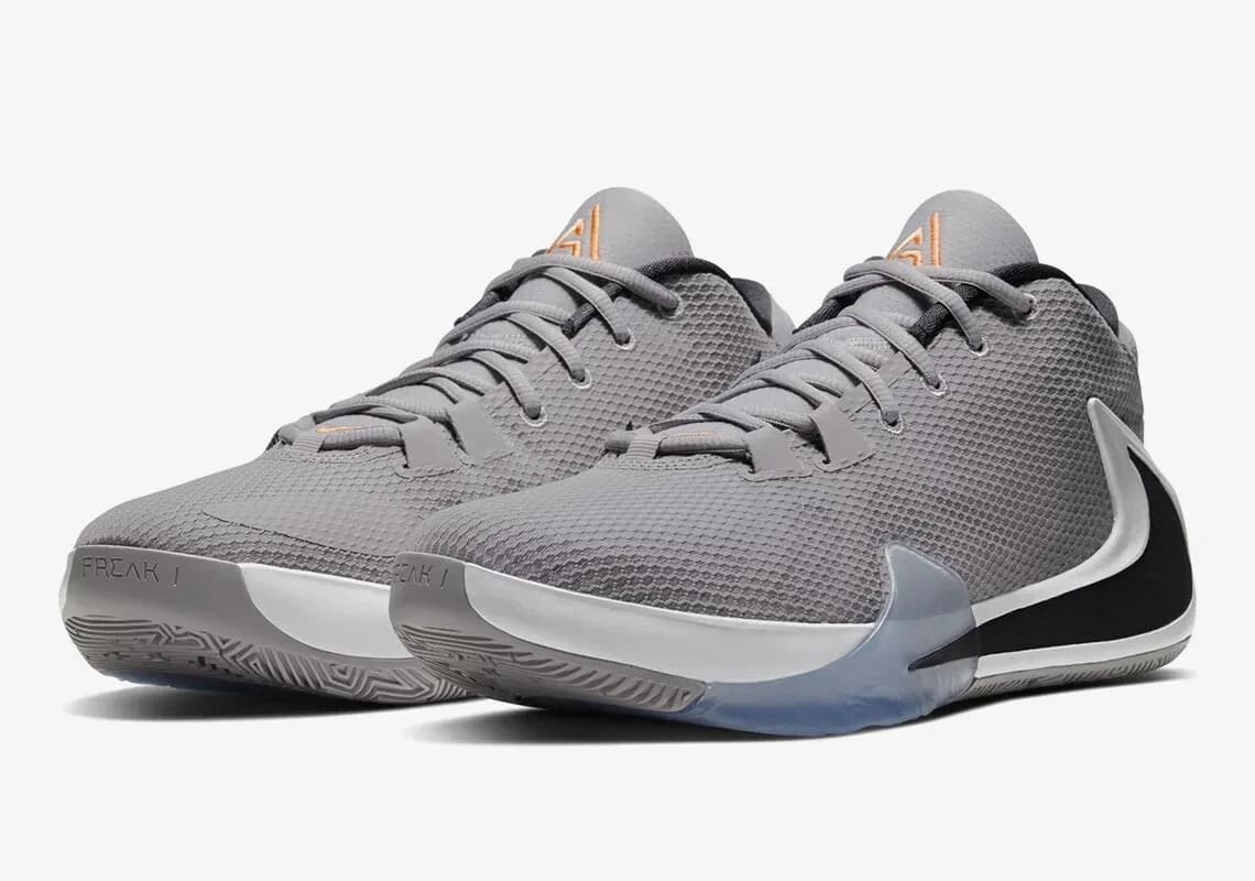 NIKE ZOOM FREAK 1 BASKETBALL SHOES Grey/Oil Grey/Cool Grey Men 8.5 WMNS 10 - Image 1