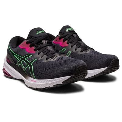 ASICS GT-1000 11 Women's Running Shoes Black/Pink 1012B197-004 Size 7 US - Image 1
