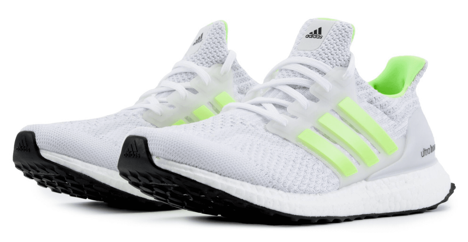 Adidas UltraBoost 5.0 DNA Men's Running Shoes White/green/Gray Size 8 US - Image 1