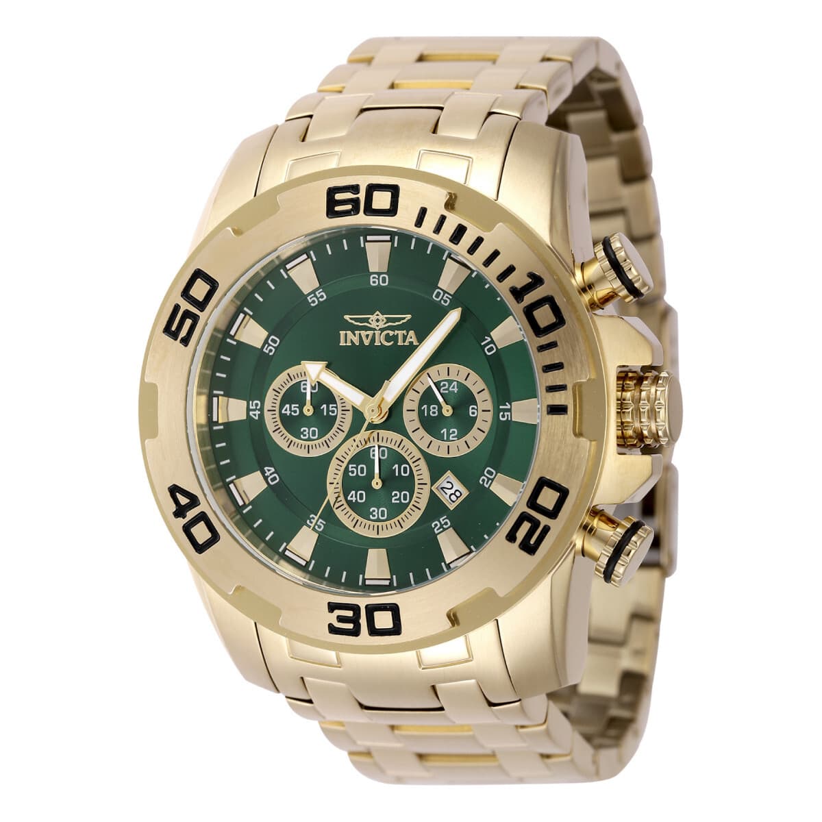 Invicta Pro Diver Men's Watch Gold Tone - 50mm, Gold NEW - Image 1