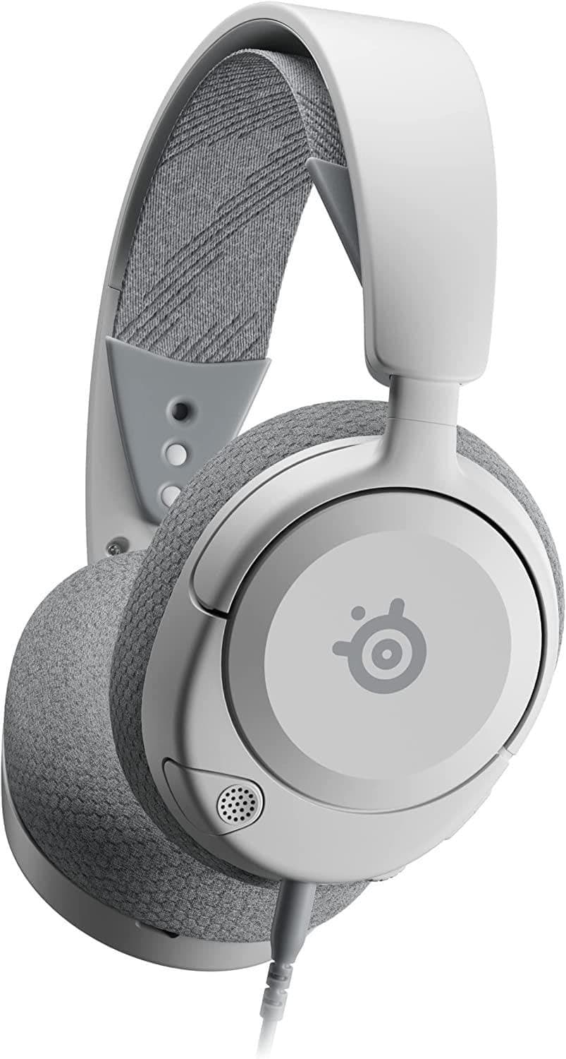 SteelSeries Arctis Nova 1 Wired Gaming Headphones White (61607) - New - Image 1
